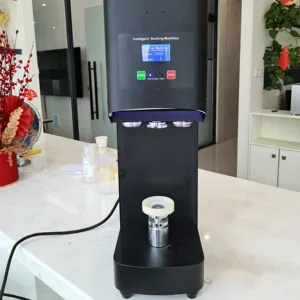 Machine de scellage de canette de bière entièrement automatique à grande vitesse/machine de scellage de canette de bière manuelle de type table électrique