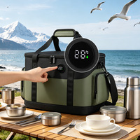 Sac isotherme personnalisé imperméable à l'eau avec fonction tactile, grande capacité, boîte à lunch portable, étanche, sac thermique pour pique-nique en plein air, camping