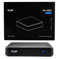 TVIP605se S905X 1G 8G Boîtier TV Linux Amlogic S905X Lecteur multimédia Boîtier de streaming Android OTT Décodeur TV Support Protal TVIP605 SE