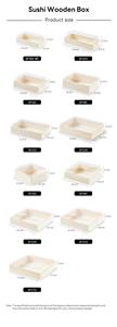 <span class=keywords><strong>Caja</strong></span> de <span class=keywords><strong>Madera</strong></span> para Charcutería con Tapa Antivaho, <span class=keywords><strong>Caja</strong></span> Bento para Sushi, Trufas, Sándwiches, Donuts, Frutas, Postres, para Fiestas y Comida para Llevar - Product Image 2