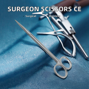 Tijeras Quirúrgicas Profesionales, Tijeras de Operación Personalizables, Acero Inoxidable de Grado Médico, Juego de Instrumentos Manuales ISO - Product Image 2