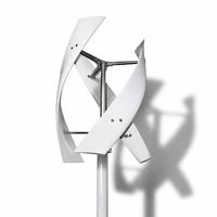 Éolienne à axe vertical GWH-1KW, bras en alliage résistant à la corrosion, roulement étanche, protection contre les vents forts, entretien minimal, VAWT
