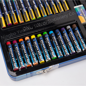 Kit d'art professionnel de 64 pièces, ensemble de <span class=keywords><strong>dessin</strong></span> et d'esquisse, 58 crayons de couleur, kit d'art <span class=keywords><strong>pour</strong></span> enfants, adolescents et adultes/cadeau - Product Image 4
