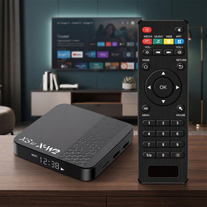 Boîtier TV X‑W2 fourni par l'usine, décodeur multimédia, système multilingue, boîtier TV Android, prise en charge du logo et de l'emballage personnalisés - Product Image 1