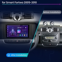 Junsun-Reproductor multimedia V1 para Smart Fortwo 2008, radio de navegación para Smart Fortwo 2005-2010