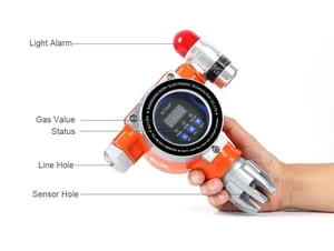 Hot Sale Price Fixed Bracket Industry C6H6 Gas Detector Industrial Leak Detector Leak Detector Standard