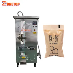 Pasteurization Small Bag Plastic Pouch Sachet Liquid Filling Packing Machine For Milk