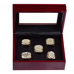 49ers ซานฟรานซิสโก1981 1984 1988 1989 1994 5-time NFL champions Ring set