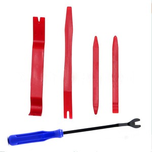 Kit d'outils de démontage de clips pour garnitures de voiture, panneaux intérieurs, attaches en acier et plastique - Product Image 1