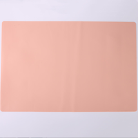 Tapis en silicone antiadhésif personnalisé pour l'artisanat en résine napperon antidérapant pour enfants tapis de peinture tapis en silicone pour l'artisanat