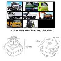 Kamera Mini CCTV 8MP 4K IP POE IMX415 940nm LED IR Tak Terlihat Keamanan Lensa Tunggal 3.6mm/2.8mm Lensa 25fps F453