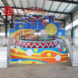 Balade de parc d'attractions Disco <span class=keywords><strong>Tagada</strong></span> extérieure et intérieure en fibre de verre et acier durables à vendre - Product Image 1