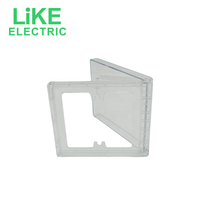 LIKE fashion Type 86 Accessoires pour interrupteurs muraux Splash Box Plastic Socket Panel Waterproof Box Transparent Switch Cover