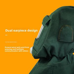 Capuche anti-poussière, capuche <span class=keywords><strong>de</strong></span> <span class=keywords><strong>protection</strong></span>, capuche <span class=keywords><strong>pour</strong></span> combinaison <span class=keywords><strong>de</strong></span> <span class=keywords><strong>protection</strong></span>, masque <span class=keywords><strong>de</strong></span> <span class=keywords><strong>sablage</strong></span>, capuche <span class=keywords><strong>de</strong></span> polissage, capuche anti-poussière <span class=keywords><strong>pour</strong></span> pulvérisation, ponçage et découpe - Product Image 4