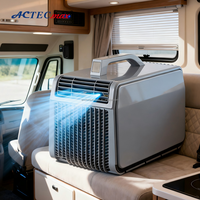 AC.699.017 12V 24V 48V 110V 220V 490W Climatiseur portable mini pour camping-car, puissant flux d'air, refroidissement et chauffage mobile