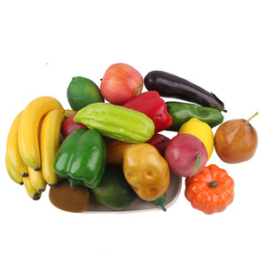 Décoration de fête à la maison, pièces, fausse mousse, <span class=keywords><strong>Fruits</strong></span> <span class=keywords><strong>et</strong></span> <span class=keywords><strong>légumes</strong></span> artificiels, décoration de Festival - Product Image 2