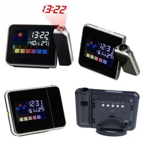 Reloj de Escritorio Digital con Proyector, Pantalla a Color, Proyección de Hora, Multifunción, Calendario, Reloj con Fecha y Hora - Product Image 3