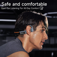 Écouteurs à conduction osseuse S10, écouteurs ouverts étanches pour la natation avec ENC, mémoire 32 Go, casque sportif ouvert, écouteurs TWS