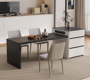 Thêm thiết kế cao cấp bằng đá cẩm thạch có thể điều chỉnh truy cập hàng đầu đa chức năng cà phê nhà bếp Bar phòng ăn đảo bảng - Product Image 4