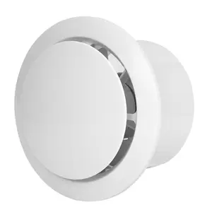 Custom low noise 4-inch bathroom Home circular ventilator window installation Bathroom toilet kitchen