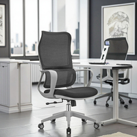 Chaises de bureau en maille pivotantes et réglables de haute qualité, design moderne et luxueux, avec logo personnalisé, garanties de 3 ans, certifiées classe 2