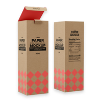Boîtes en carton carrées écologiques, boîtes à emporter personnalisées réutilisables et recyclables pour l'emballage alimentaire