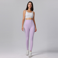 Soutien-gorge de sport intégré à bretelles croisées pour femme, haute qualité, avec coussinets fixes, confortable pour le yoga, la gym et l'entraînement