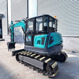 Livraison gratuite UE : Mini-excavatrice sur chenilles hydraulique de 4,5 à 6,5 tonnes avec moteur EPA/CE - Product Image 3