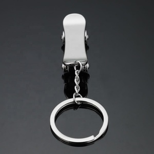 Manufacturer Creative Personalized Sports Scooter Keychain Car Decoration Custom Logo Mini Simulation Scooter Metal <b>Key</b> <b>Chains</b> - Product Image 6