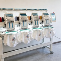 Machine à broder informatisée économique pour la broderie de casquettes et de chapeaux