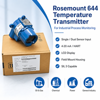 Transmitter Suhu Akurasi Tinggi Rosemount 644 4-20mA HART dengan Layar LCD
