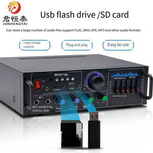 JHT wholessales HiFi Home amplificatori digitali 2*80W basso Audio MP3 Decoder amplificatore per canale 2.0 suono Subwoofer AMP - Product Image 4