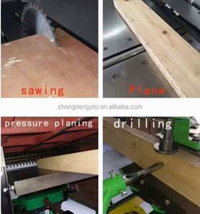 Machine à bois combinée 260 mm, machine à bois industrielle multifonctionnelle très vendue, outil combiné pour le travail du bois - Product Image 2
