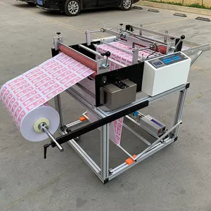 Fully Automatic Roll To Sheet PET Film Cutting Machine Roll Unwinding Machine A4 Slitting Cutter Machine With Factory Price