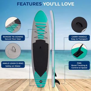 Planche à pagaie <span class=keywords><strong>gonflable</strong></span> <span class=keywords><strong>pas</strong></span> chère en gros, planche à pagaie <span class=keywords><strong>gonflable</strong></span> avec noyau en drop stitch, planche à pagaie <span class=keywords><strong>gonflable</strong></span> de 10'6 pouces - Product Image 5