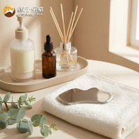 Jiwan Lejia Outil de massage corporel en acier inoxydable, mini gratteur Guasha pour le visage et le cou, usage domestique et commercial, vente chaude