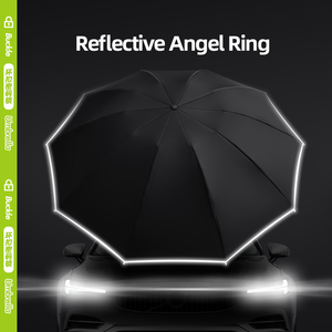 Parapluie Pliant Automatique Compact et Portable pour Adultes, Résistant aux UV et au Vent Fort pour Hommes et Femmes en Voyage et les Jours de Pluie - Product Image 3