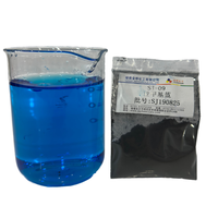 Poudre de teinture bleue de base de haute qualité 9 pour textile, papier, cuir CI 52015