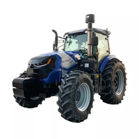 Tracteur agricole robuste 120 CV 4x4 avec moteur Yuchai |   Tracteur agricole diesel certifié CE pour l'agriculture à grande échelle