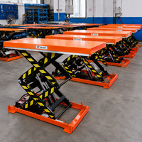 Table élévatrice à ciseaux hydraulique stationnaire, plateforme à tension personnalisée pour la manutention industrielle des matériaux
