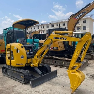 Mini-excavatrice Komatsu 20MR de 2 tonnes, 95% neuve, d'occasion, avec performances prouvées, rapport d'essais mécaniques fourni, excavatrices d'occasion CE/EPA - Product Image 2