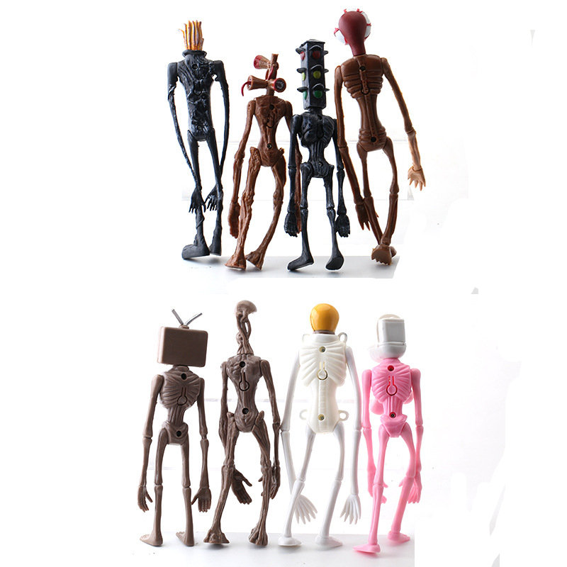 8ピース/セットサイレンヘッド玩具アクションフィギュア子供