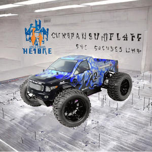รถบังคับวิทยุ HSP รุ่น Tyrannosaurus ขนาด 1/10 ขับเคลื่อน 4 ล้อ ใช้เครื่องยนต์ไนโตร สำหรับวิ่งออฟโรด รถมอนสเตอร์ทรัค ตัวถังโลหะ ระยะควบคุม 200 เมตร รุ่น 94108 - Product Image 3