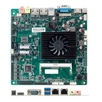Carte mère d'ordinateur industriel d'usine Intel I5 5005U DDR3L VGA LVDS LAN RS232 COM Linux Mini carte mère ITX