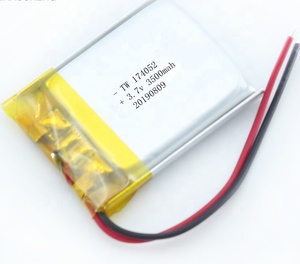 3500mah <span class=keywords><strong>3</strong></span>,7 v 174052 machine's Battery polymer lithium ion cells packet FOR CAR electrics - Product Image 1