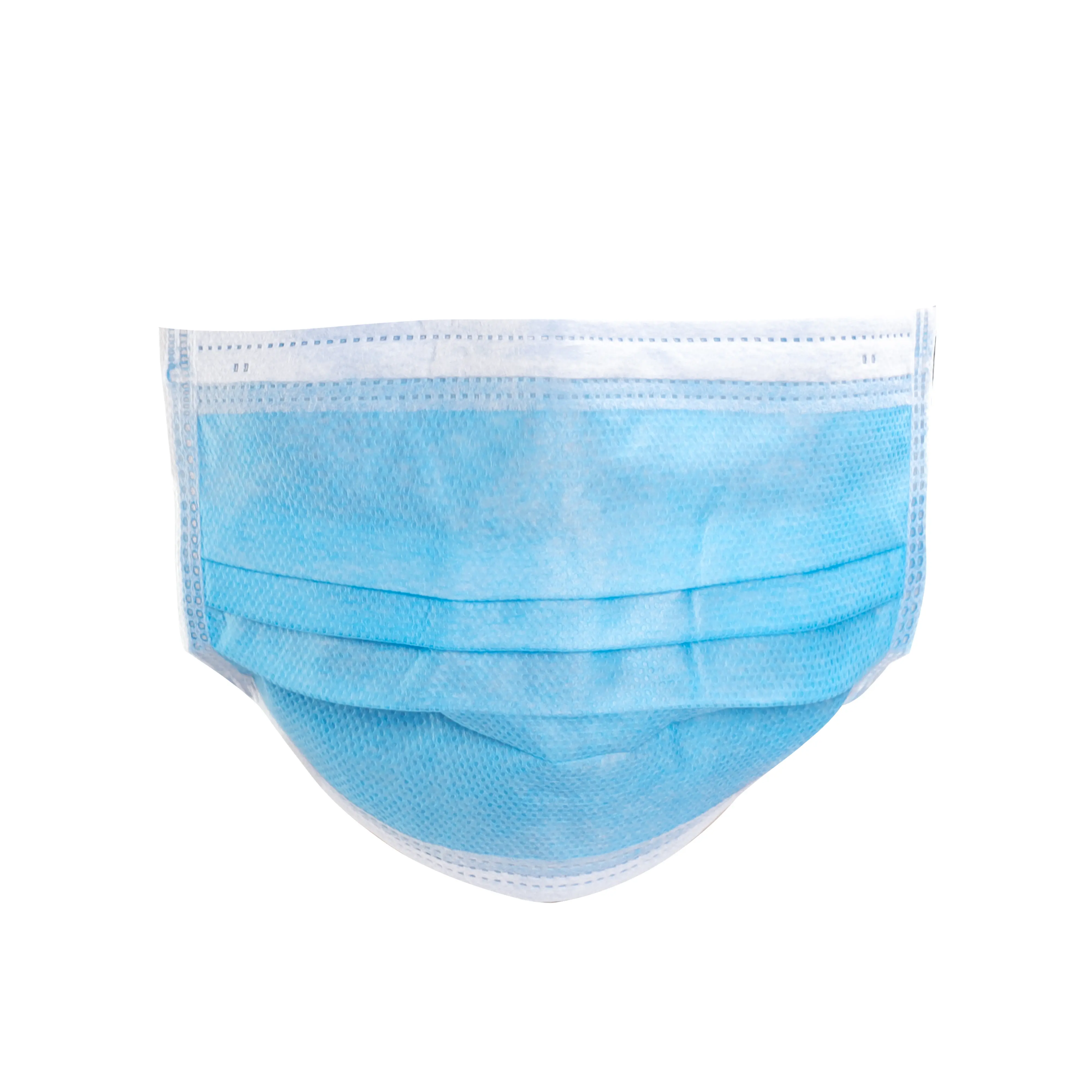 Earloop Protective Face Mask Disposable Facemask Medical EO Adult Pp+filter+pp,non Woven Class II CE ISO Blue
