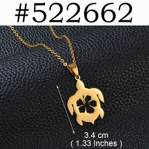 Collier pendentif en forme <span class=keywords><strong>de</strong></span> tortue et <span class=keywords><strong>de</strong></span> fleur d'hibiscus, représentant <span class=keywords><strong>les</strong></span> î<span class=keywords><strong>les</strong></span> Hispaniola, Haïti et la République dominicaine, Guam, Porto Rico, <span class=keywords><strong>Guadeloupe</strong></span> # 522662 - Product Image 4