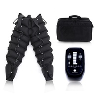 Bottes de récupération de physiothérapie avec logo personnalisé d'usine Masseur de jambes à compression d'air pour la circulation