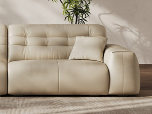 Sofá <span class=keywords><strong>de</strong></span> Estilo Minimalista Italiano para Sala <span class=keywords><strong>de</strong></span> Estar, Brazos Anchos, Confiables y Prácticos, <span class=keywords><strong>Se</strong></span> <span class=keywords><strong>Puede</strong></span> Usar como Cojín - Product Image 4