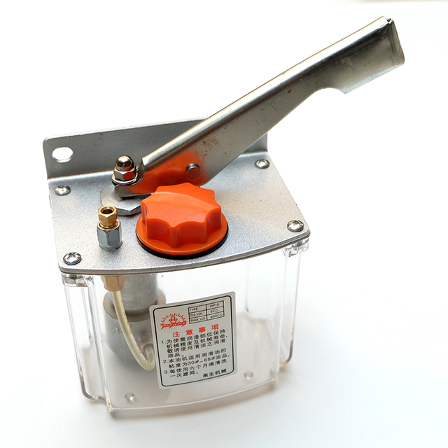 Hand Pressure Lubrication Pump Grinding Machine Tool Central Lubrication System Hand Operated Oil Pumplathe Cnc Machine